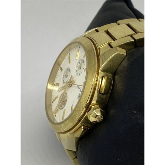 Tory Burch Collins TBW1250 Womens Gold Stainless Steel Analog Quartz Watch RQ248